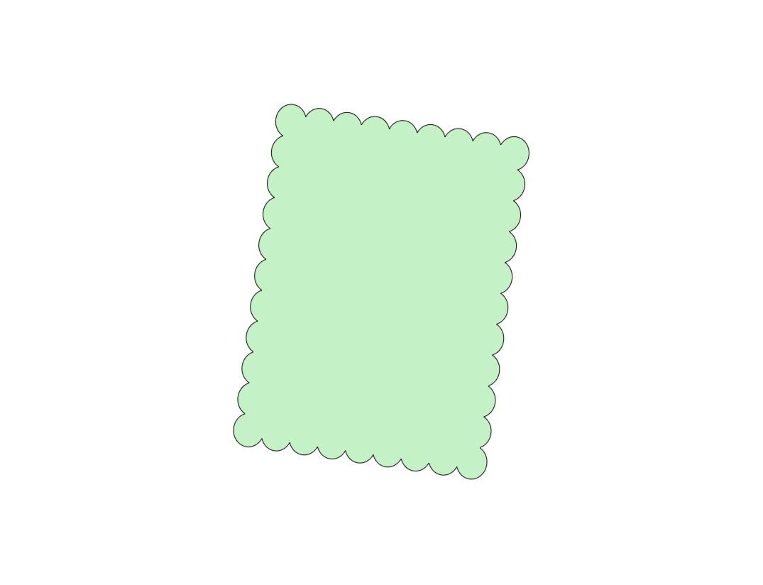 4" x 5.25" Scalloped Flat Note Cards - A2 Card Mats: 4" x 5.25" in Neutral or Bright Colors Blank Card inserts (White)