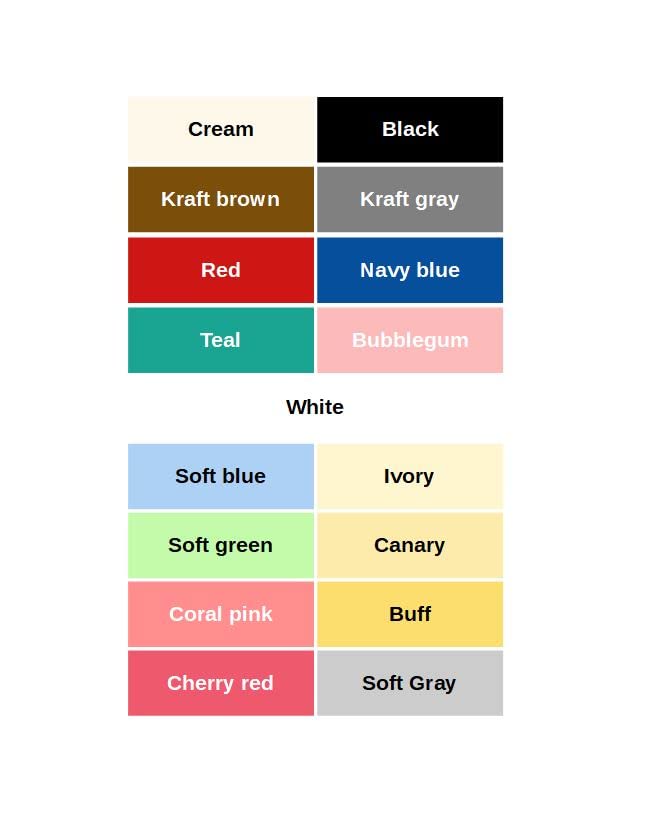4" x 5.25" Scalloped Flat Note Cards - A2 Card Mats: 4" x 5.25" in Neutral or Bright Colors Blank Card inserts (White)