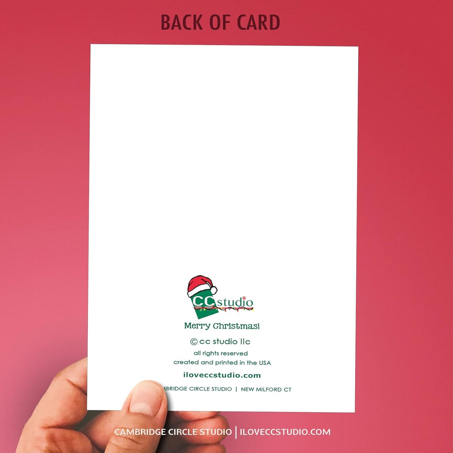 Funny Adult Christmas Card for Him | We're a Perfect Fit | Boyfriend Christmas Card | Christmas Card for Husband | 5x7 Greeting Card - A7 with Envelope by CC Studio