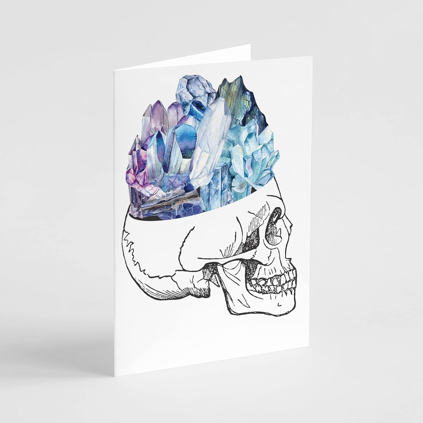 24 Dancing Skeleton Cards Girly Halloween Greeting Cards | Bulk Set Blank Inside w/Envelopes | Blush Pink Dead Ballerina Stationery Printed in the USA by RitzyRose (Dancing Skeleton)