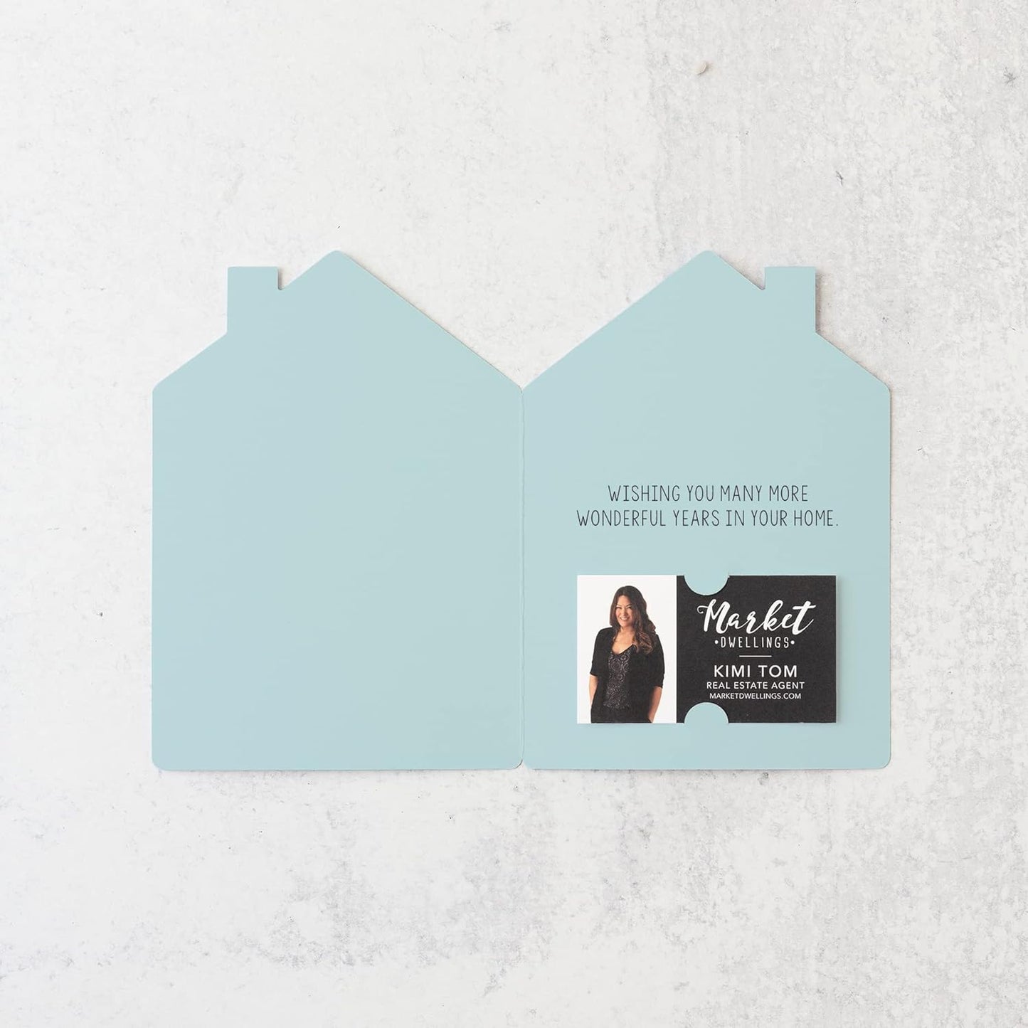 Set of "Happy Home Anniversary" Greeting Cards | Envelopes Included | 5-GC002