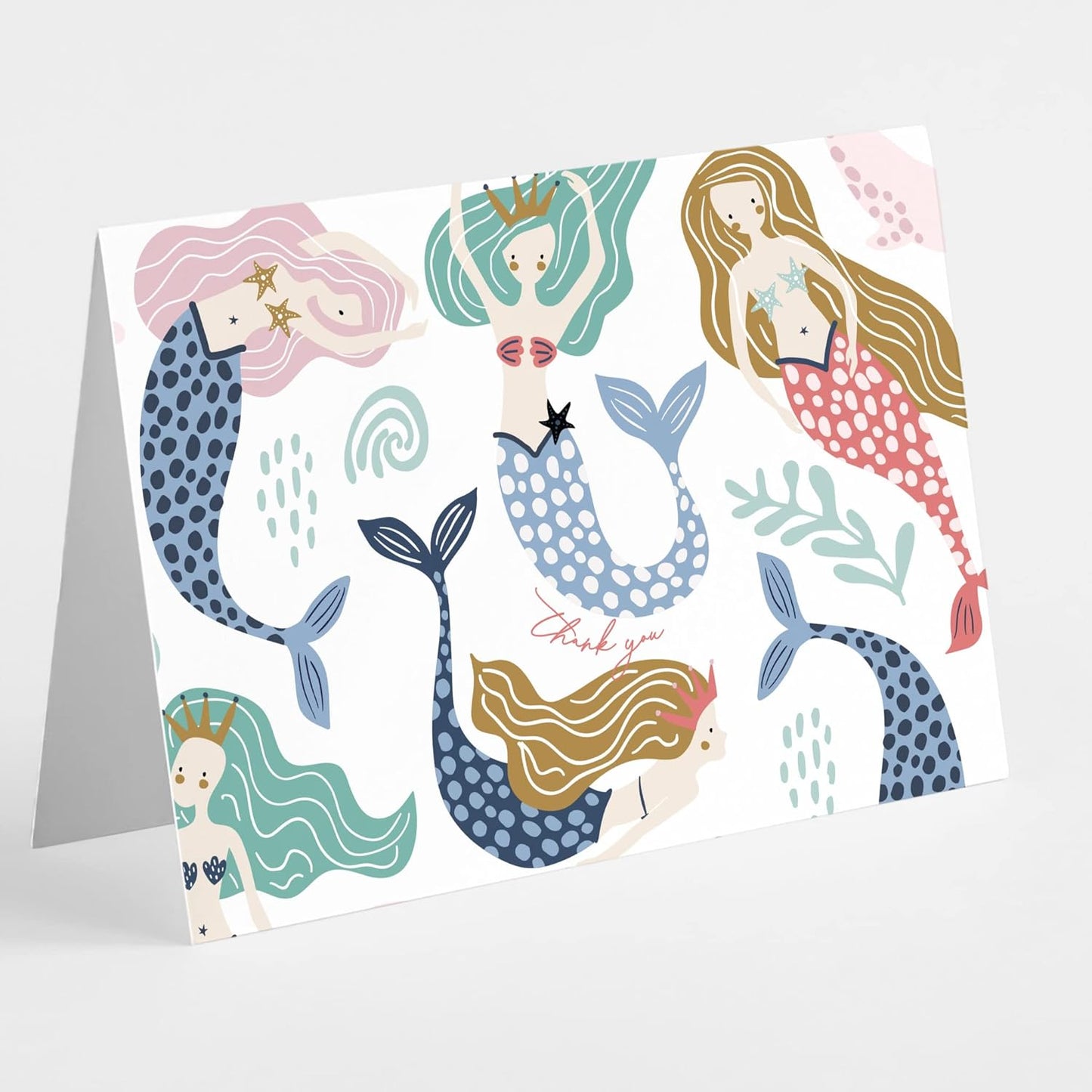 All Occasion Thank You Cards Boxed Set - 24 Blank Just Because or Thank You Cards w/White Envelopes - Novelty Stationery by RitzyRose (Construction)