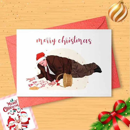 Funny Kevin Christmas Card - Funny Office Holidays Card, Merry Christmas, Christmas Humor, Funny Xmas Card, Stocking Stuffers, Office Card [00229]