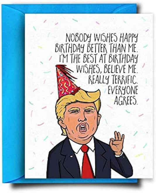 Funny Birthday Card for Girlfriend - Boyfriend Birthday Card for Him, For Her - Best Friend Birthday Card