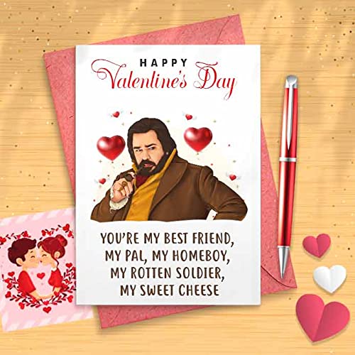 Funny Laszlo Valentines Card - Romantic Card, Cute Love Card, Funny Valentines Day, Greeting Card, Love Greeting, Funny Love Card [00387]