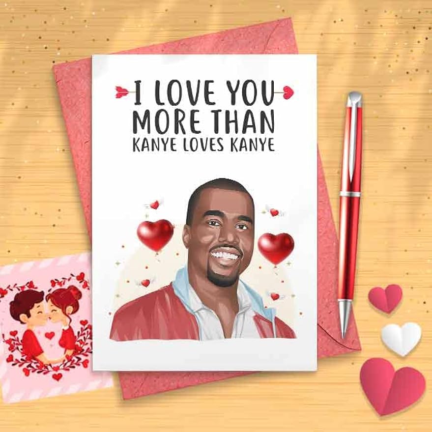 Funny Hip Hop Card- Romantic Card, Cute Love Card, Day, Love Greeting, Funny Love Card, Mother's Day, Valentine's Day, Christmas Card, Father's Day, Anniversary Day, Galentine Card [00444]