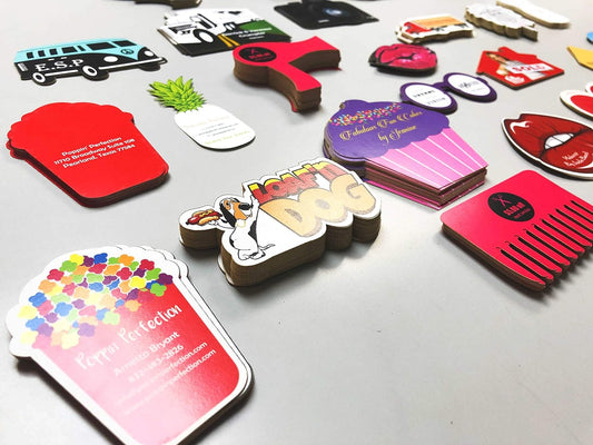 Any Shape Business Cards, Die cut Business Cards, Custom Shape Business Cards, Business Cards, Unique Business Cards, Shaped cards, One of a kind business cards, Personalized business cards